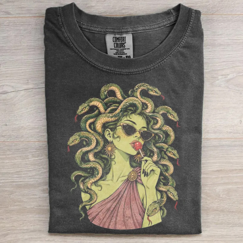 Medusa Lollipop Greek Mythology T-shirt