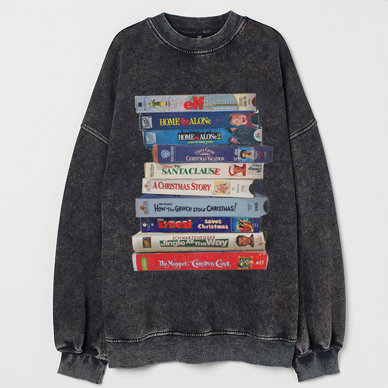 Retro VHS Xmas Tapes T-Shirt/Sweatshirt