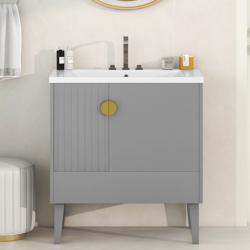 Montary 30" Bathroom Vanity with Sink Combo Bathroom Cabinet