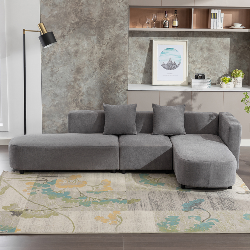 Montary Luxury Modern Style Living Room Upholstery Sofa