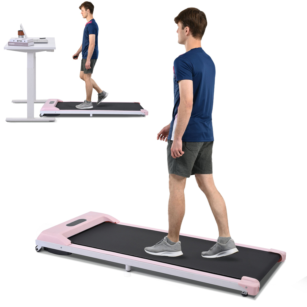 Montary 2-in-1 Motorized Treadmill, 2.5 HP Bluetooth Walking Mat Jogging Treadmill
