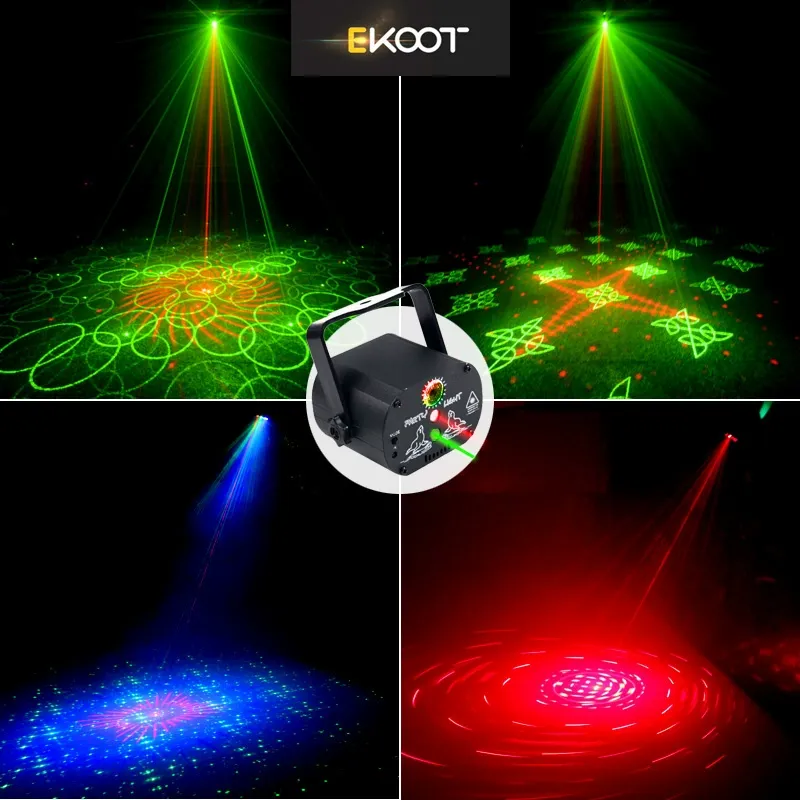 Színpadi DJ Laser Lights