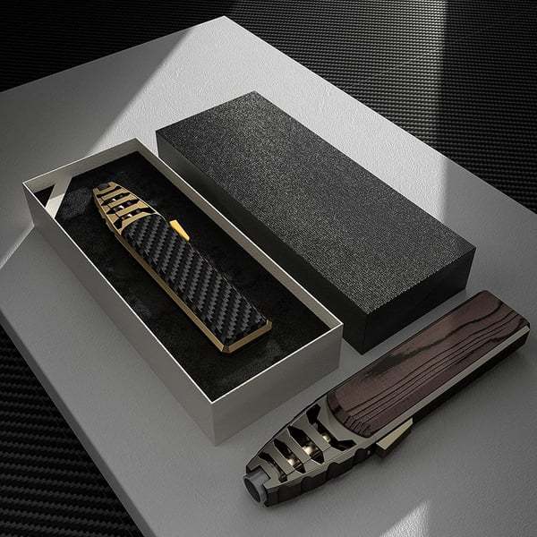 🎁Christmas Pre-Sale 50% OFF-🔥Windproof Straight Torch Blue Flame Lighter