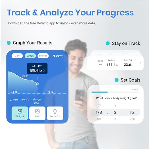 Intelligens súly- és zsírszázalékmérleg, digitális fürdőszobai pontos súlymérő, BMI Muscle emberek számára, Bluetooth elektronikus testösszetétel-figyelő szinkronizálva az alkalmazással