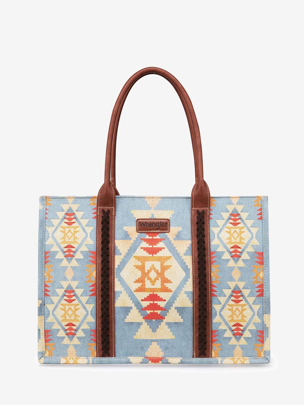 👜Colecția de tocuri de pânză Wrangler Southwestern cu imprimare dublă