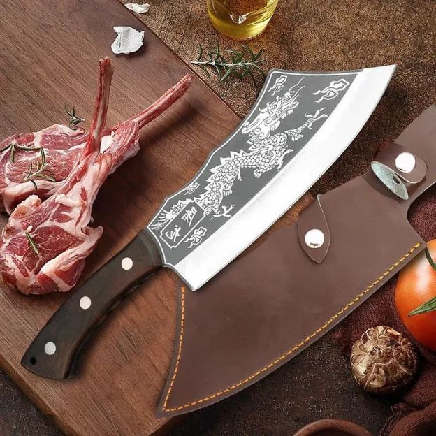 Black Dragon Knife japán titán acél változat🔥(Akció 50% KEDVEZMÉNY)