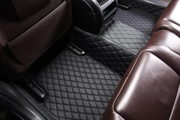 🚗💨Covorașe auto personalizate din piele pentru picioare, zeci de stiluri, acoperire completă, Automotive, lux, 2013 ~ 2019