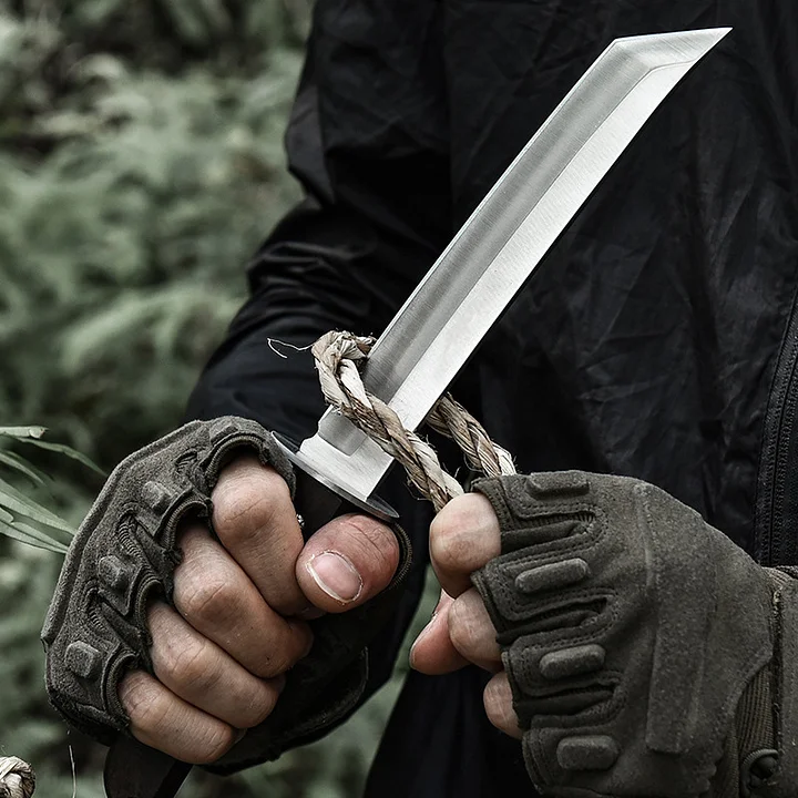 🔥Akciós termékek 50% kedvezménnyel🔥Japán főzőtárs: Kompakt szamuráj stílusú szakácskés főzéshez és kempingezéshez