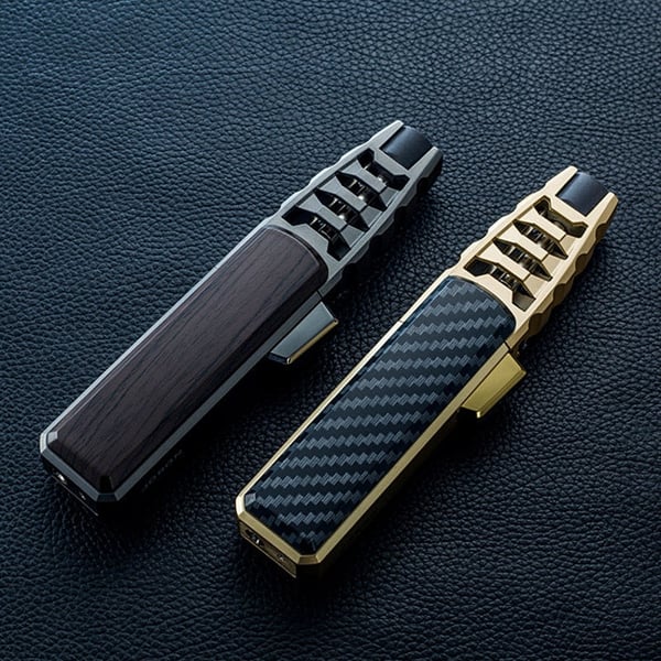 🎁Christmas Pre-Sale 50% OFF-🔥Windproof Straight Torch Blue Flame Lighter
