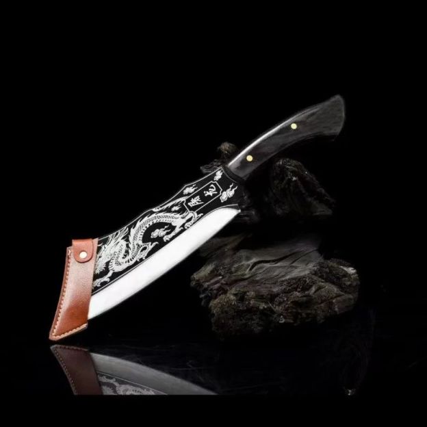 Black Dragon Knife japán titán acél változat🔥(Akció 50% KEDVEZMÉNY)