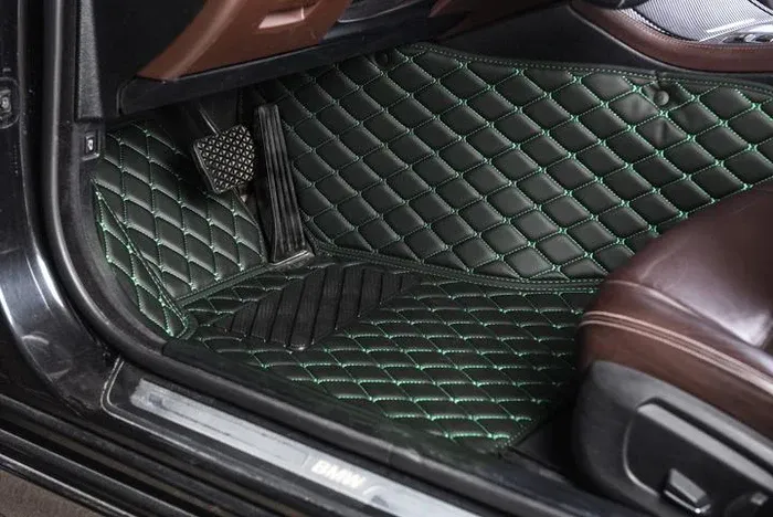🚗💨Covorașe auto personalizate din piele pentru picioare, zeci de stiluri, acoperire completă, Automotive, lux, 2013 ~ 2019