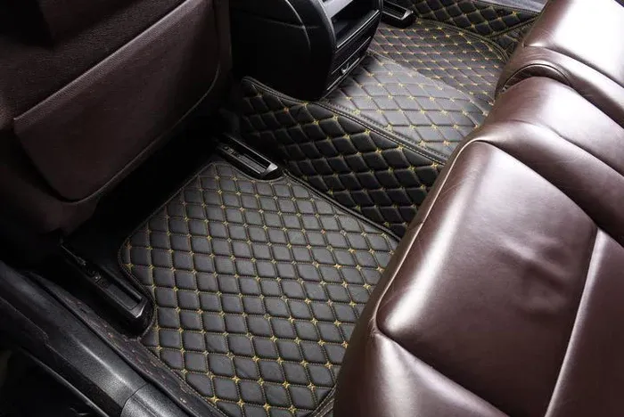 🚗💨Covorașe auto personalizate din piele pentru picioare, zeci de stiluri, acoperire completă, Automotive, lux, 2013 ~ 2019