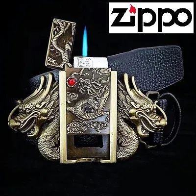 zippo öngyújtó (övvel) - férfi magabiztosság és báj; életre szóló ingyenes garancia
