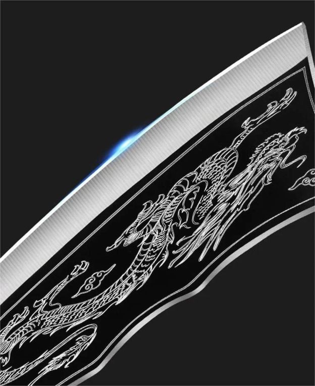 Black Dragon Knife japán titán acél változat🔥(Akció 50% KEDVEZMÉNY)