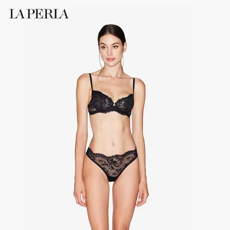 💓LA PERLA női fehérnemű BRIGITTA kényelmes ultravékony szexi csipke melltartó