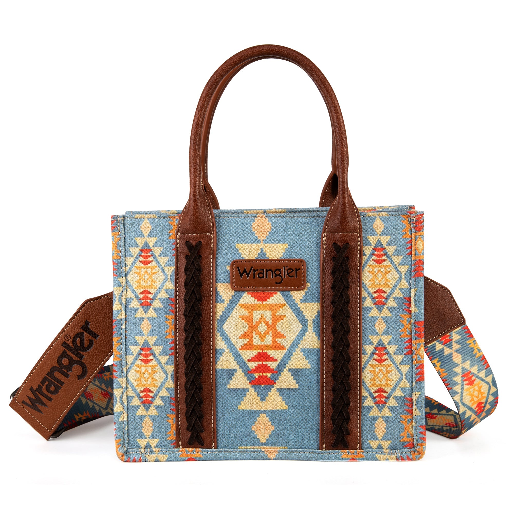 👜Colecția de tocuri de pânză Wrangler Southwestern cu imprimare dublă