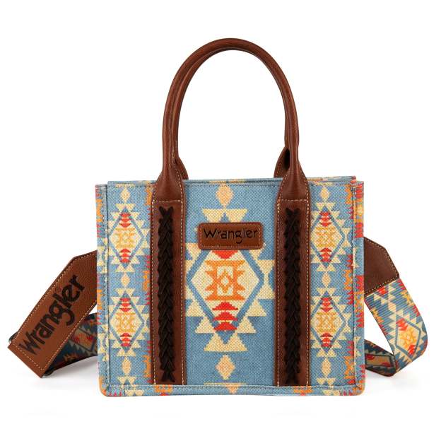 👜Colecția de tocuri de pânză Wrangler Southwestern cu imprimare dublă