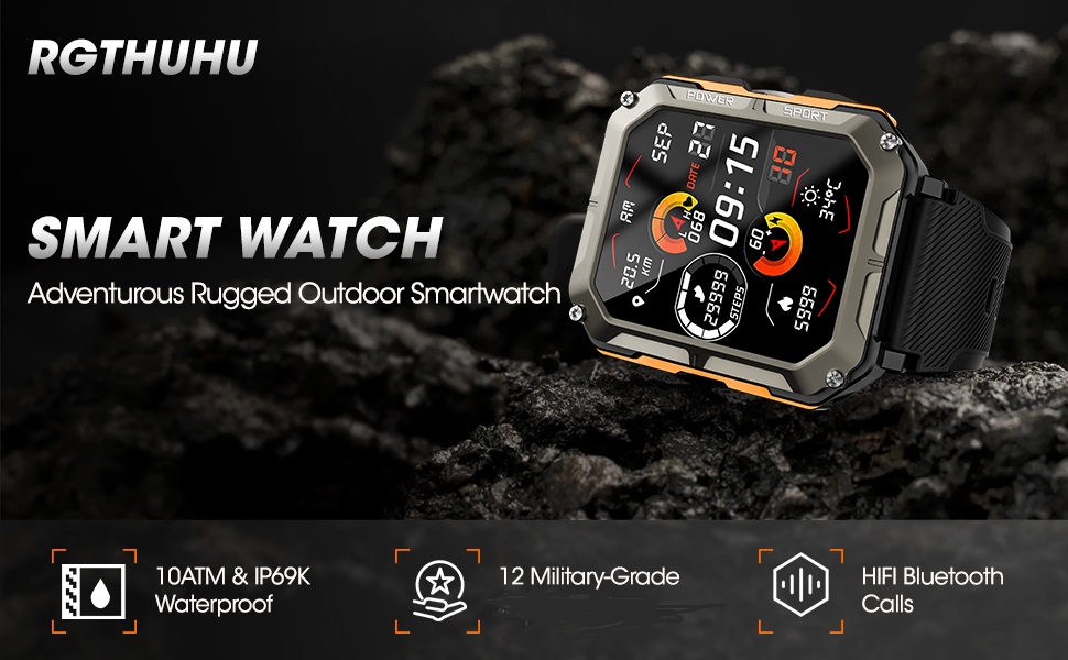 Outdoor Bluetooth Smart Watches