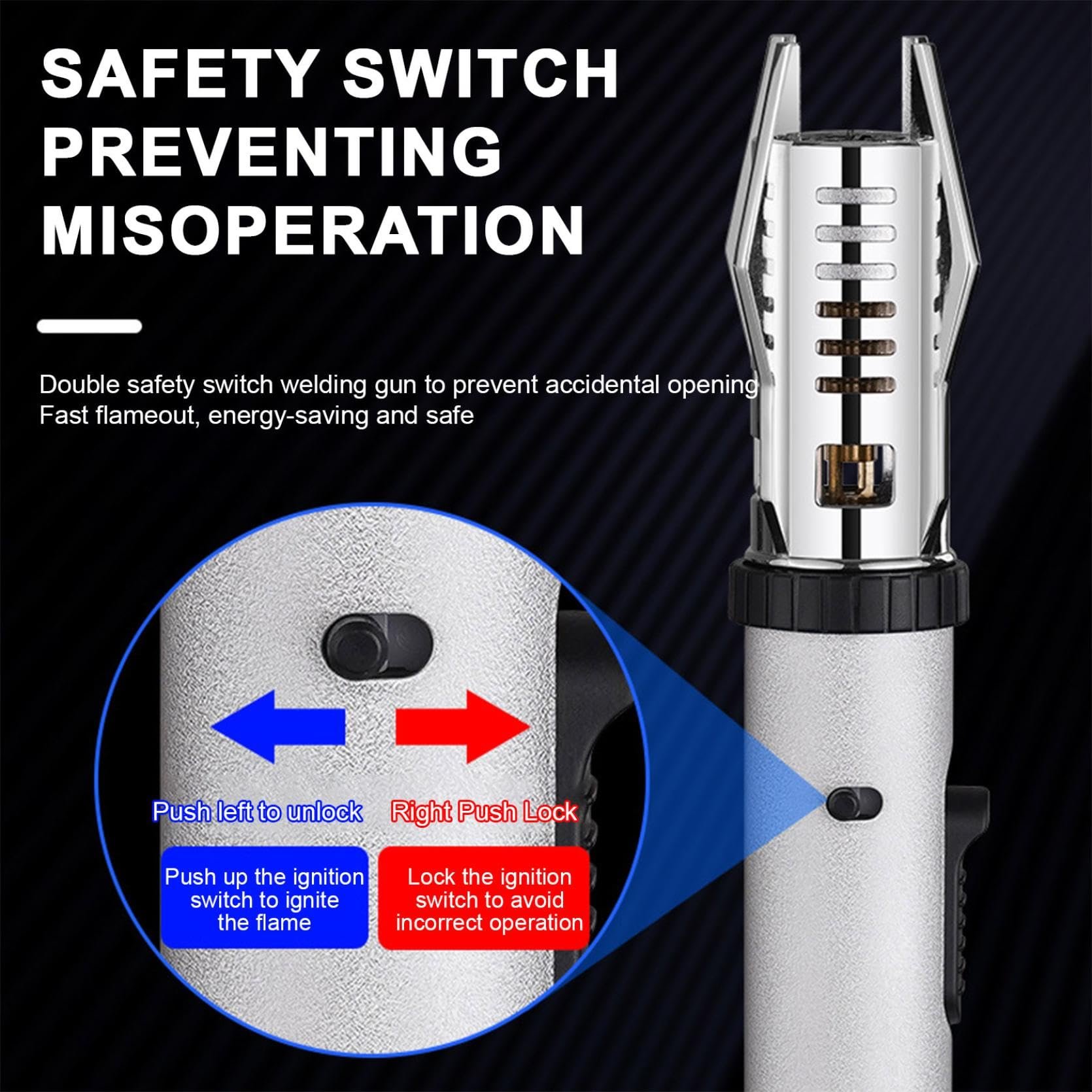 💥💥(FRETE GRATUITO) - Isqueiro de chama de sabre de luz à prova de vento 360°