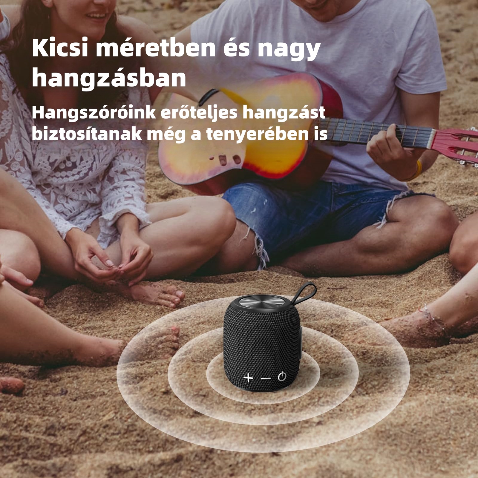FIGMASU hordozható Bluetooth hangszórók vezeték nélküli mini hangszóró Bluetooth 5.0, 360 HD Surround Sound sztereó, IPX7 vízálló utazáshoz, medencéhez és kültéri zuhany hangszóró