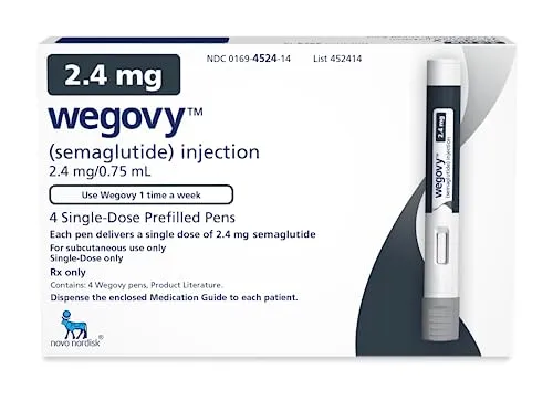 Wegovy® (semaglutid) — Vedecky podložené chudnutie · Zníženie chuti do jedla · Dlhodobá regulácia telesnej hmotnosti