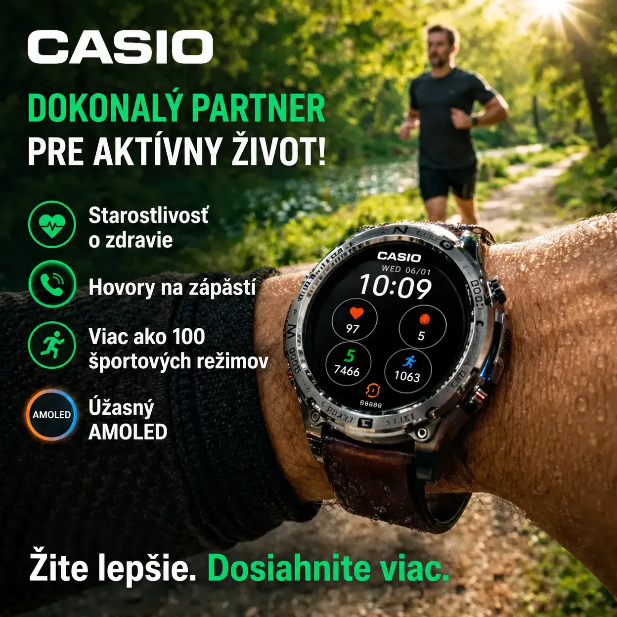 ⌚⌚[Dovezené z Japonska]CASIO Smartwatch Chytré hodinky novej generácie 2026 – kombinujú pokročilé funkcie a komplexné sledovanie 🔥🔥