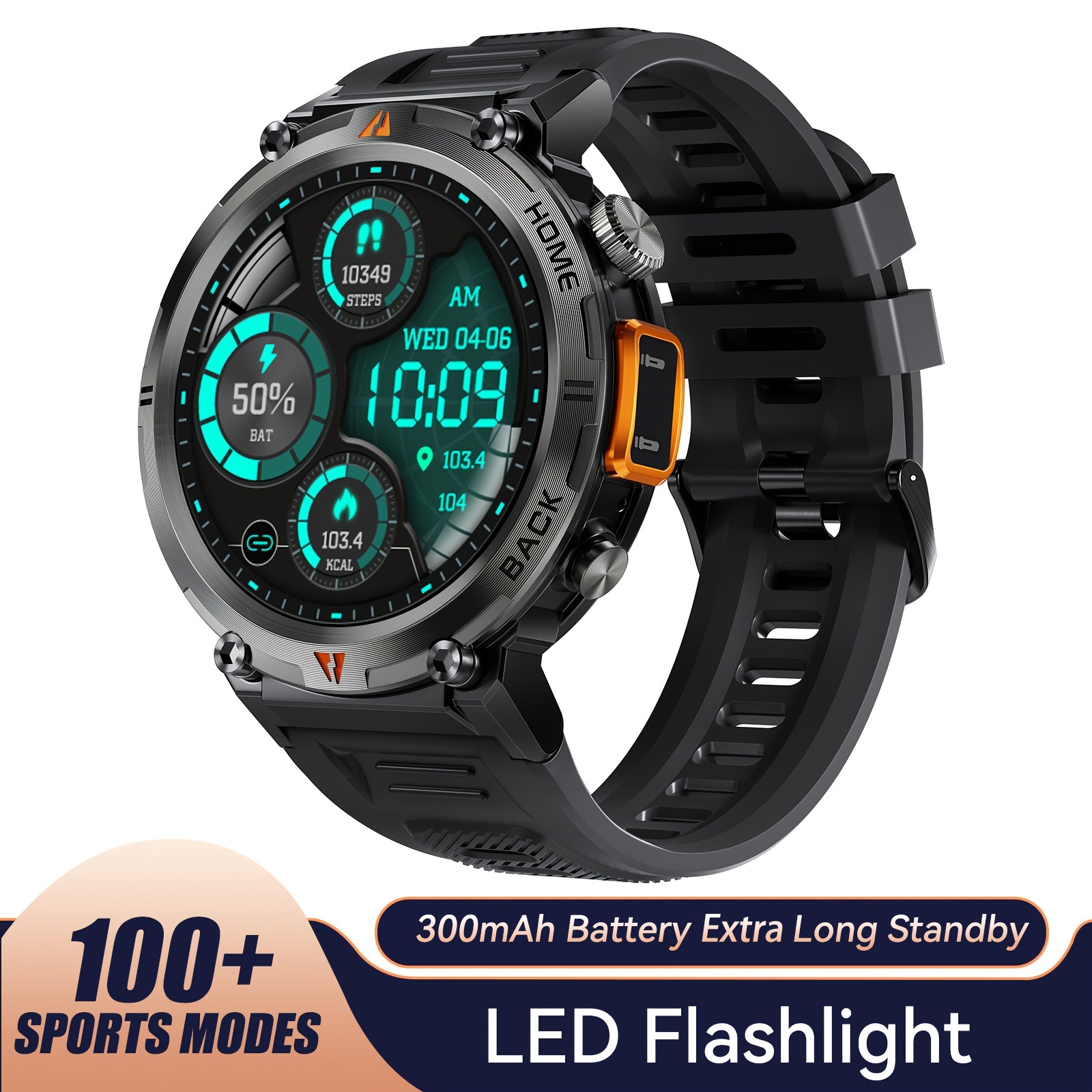 Orologio intelligente sportivo da uomo JELLOO