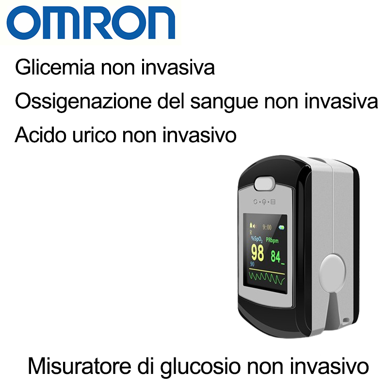 Misuratore di glucosio non invasivo Omron (misurazione in 5 secondi/99% di precisione)