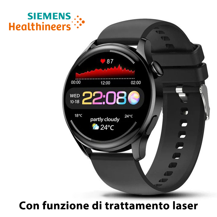 Orologio per terapia laser Siemens (può monitorare la pressione sanguigna e la glicemia)