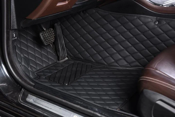 🚗💨Covorașe auto personalizate din piele pentru picioare, zeci de stiluri, acoperire completă, Automotive, lux, 2013 ~ 2019