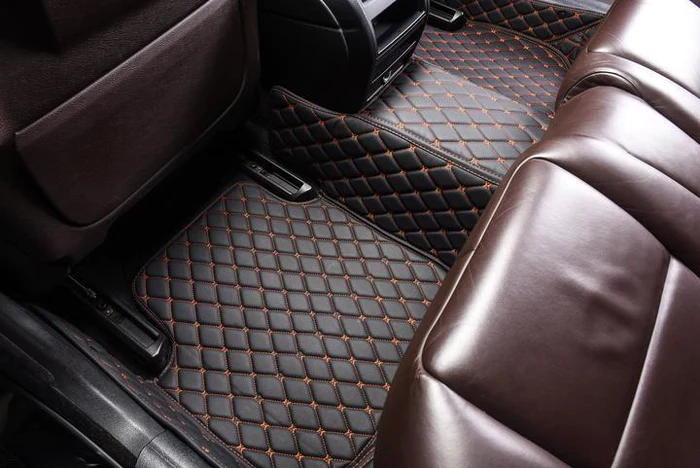 🚗💨Covorașe auto personalizate din piele pentru picioare, zeci de stiluri, acoperire completă, Automotive, lux, 2013 ~ 2019
