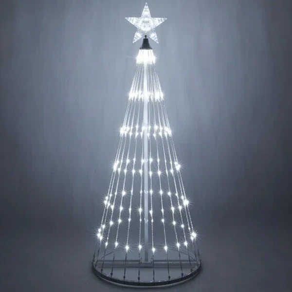 🌈Reduceri de Crăciun timpuriu🎄Crăciun animat cu LED-uri multicolore în aer liber