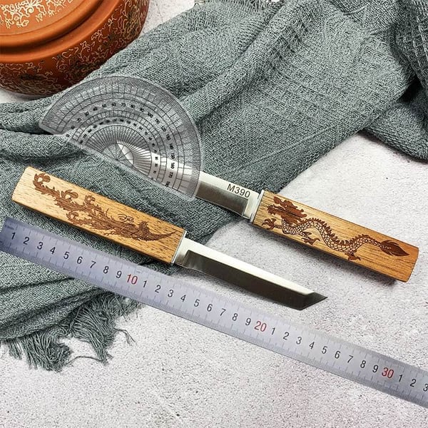 🐉Handmade Portable 2 In 1 Dragon and Phoenix Double Blades🐉🗡