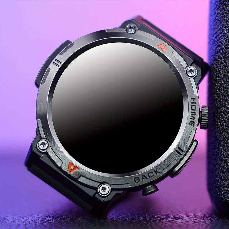 Ceas Inteligent Sport JELLOO Pentru Bărbați: Iluminare LED, Răspunde/efectuați Apeluri, Ceas Sport În Aer Liber, Tracker Fitness, Pedometru Și Multe Altele - Compatibil Cu Android! detalii 7