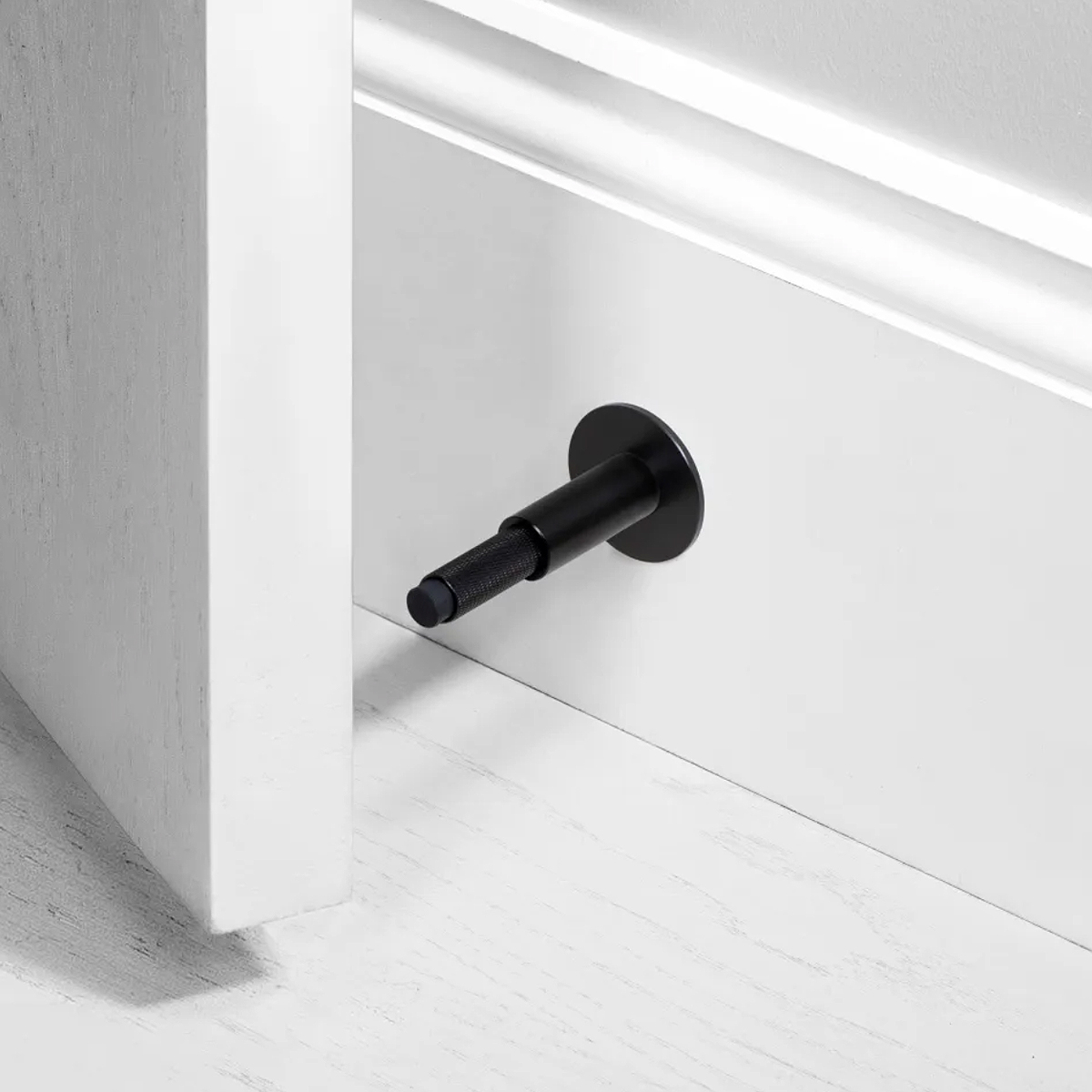 DOOR STOP / WALL / BLACK