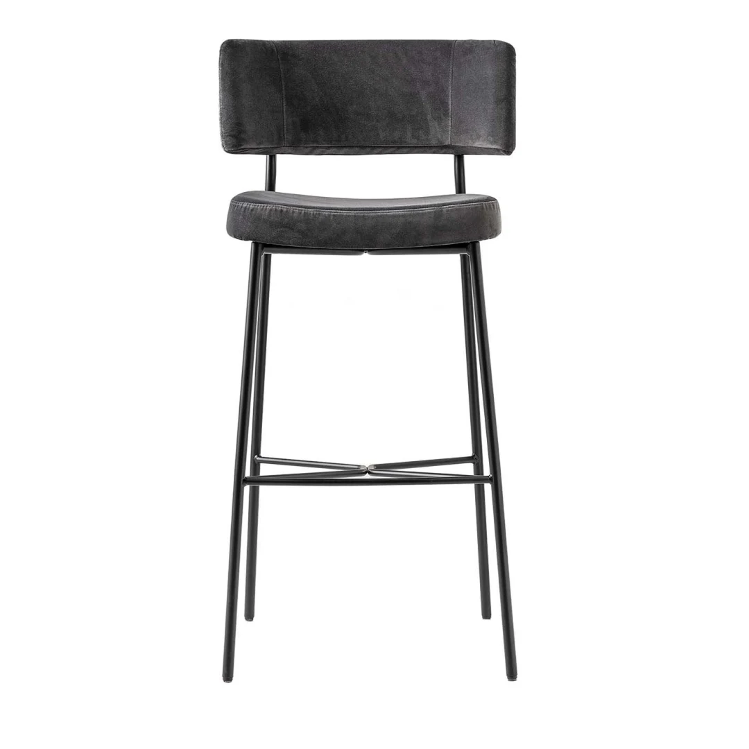 MARLEN MET BLACK STOOL BY EP STUDIO