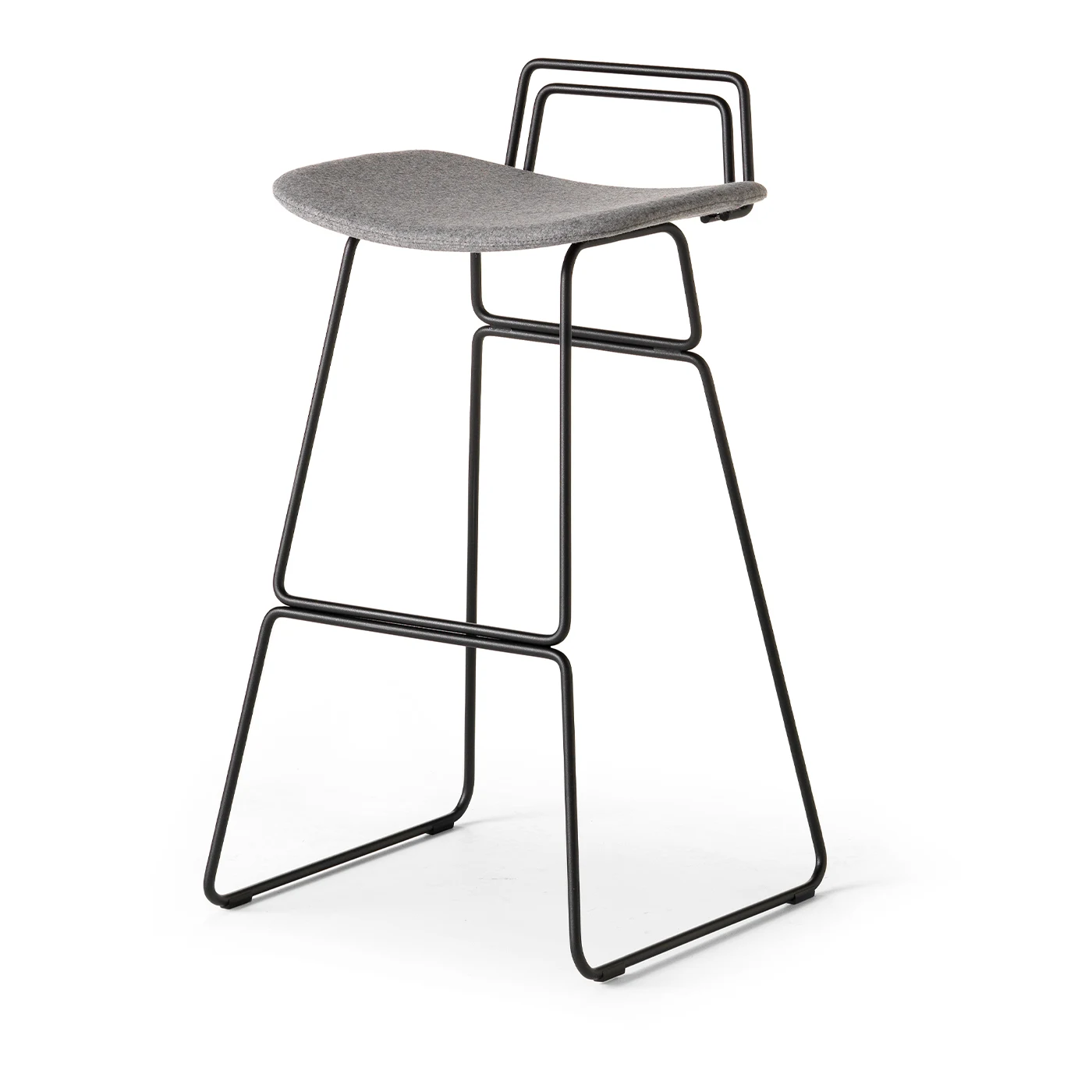 SKETCH BAR STOOL WITH BACKREST