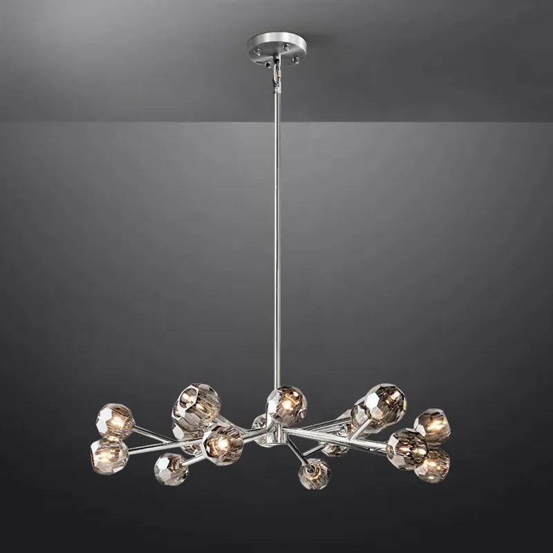 Ball Cristal Round Chandelier 