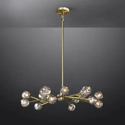 Ball Cristal Round Chandelier 