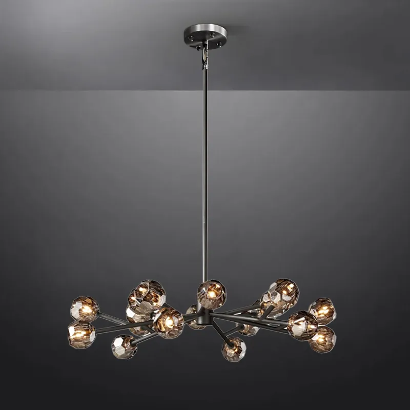 Ball Cristal Round Chandelier 