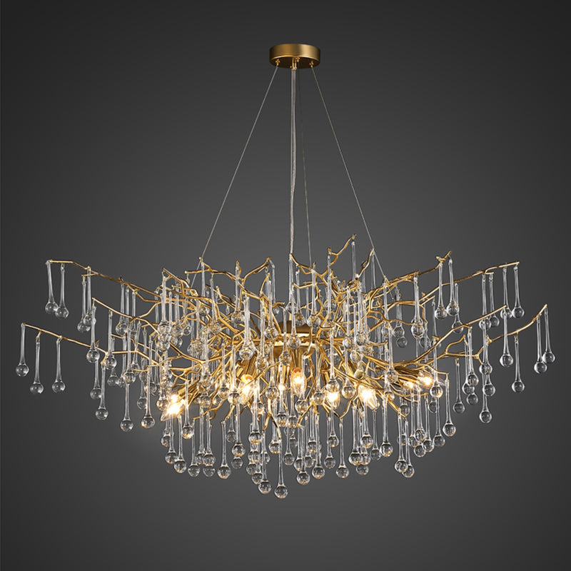 Crystal Branch Chandelier Lighting