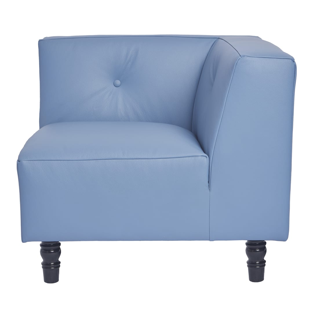 PUZZLE AZURE ARMCHAIR