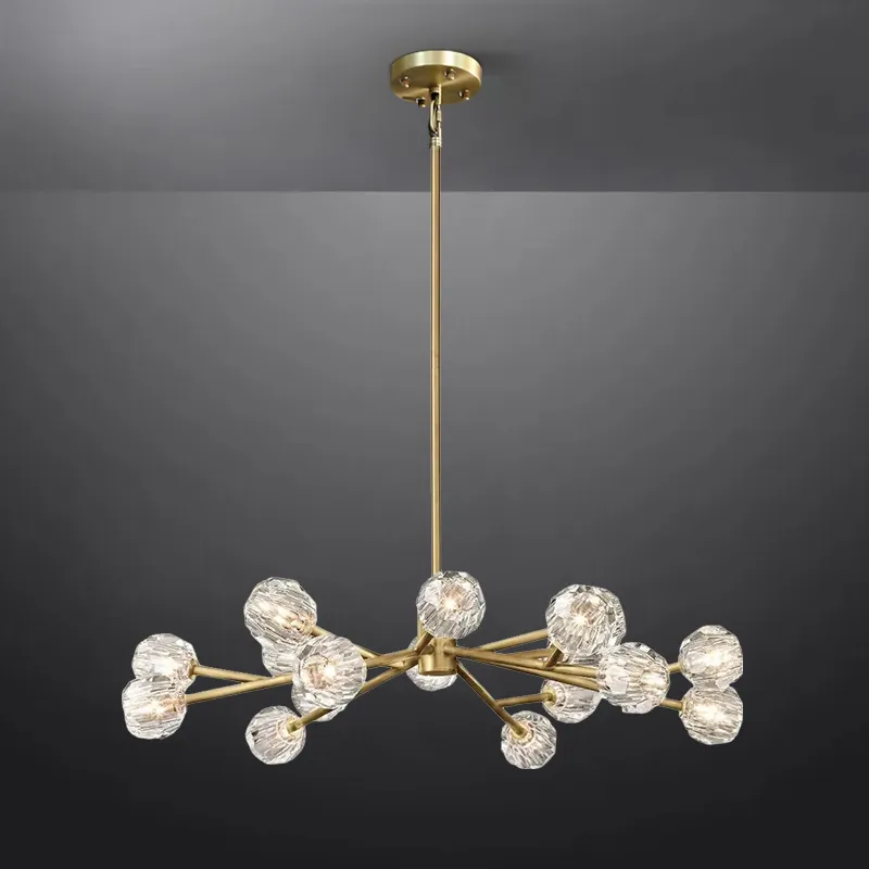 Ball Cristal Round Chandelier 