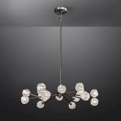 Ball Cristal Round Chandelier 