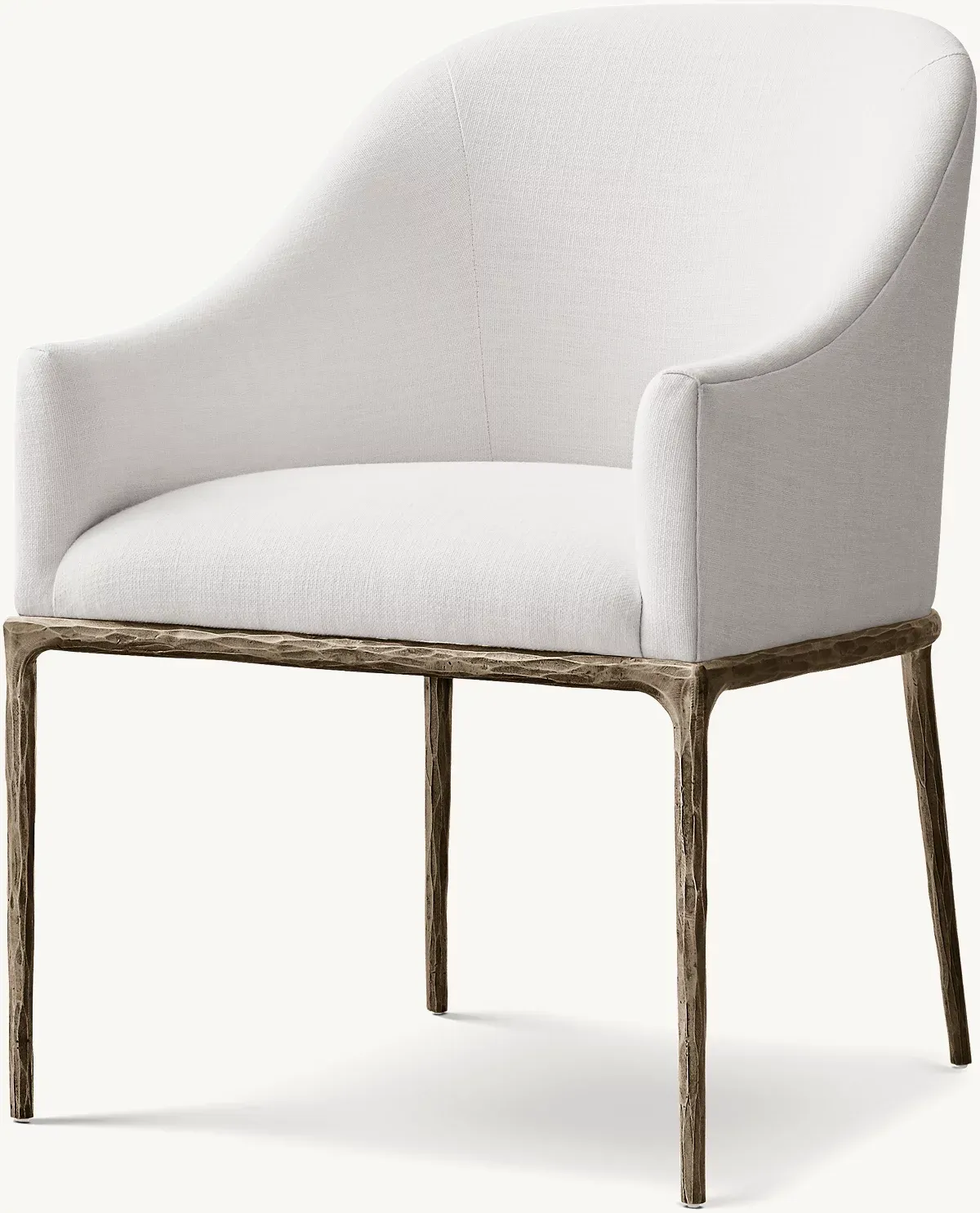 Thaddeus Slope Fabric Dining Armchair