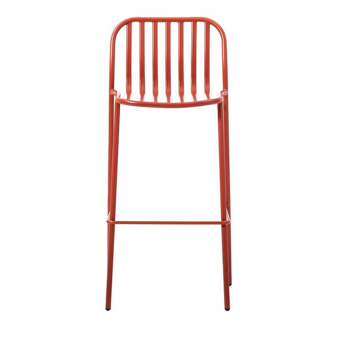 0194 METIS LINE RED BAR STOOL BY STUDIO GABBERTAS