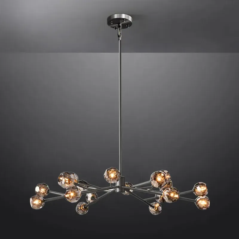 Ball Cristal Round Chandelier 