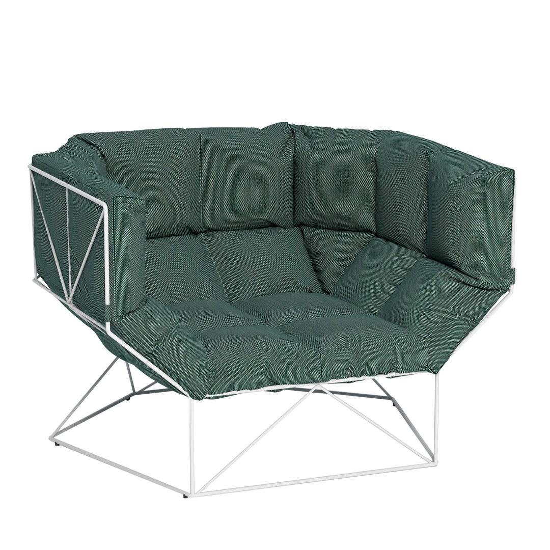 FOXHOLE 120 OUTDOOR ARMCHAIR BY NATHAN YONG