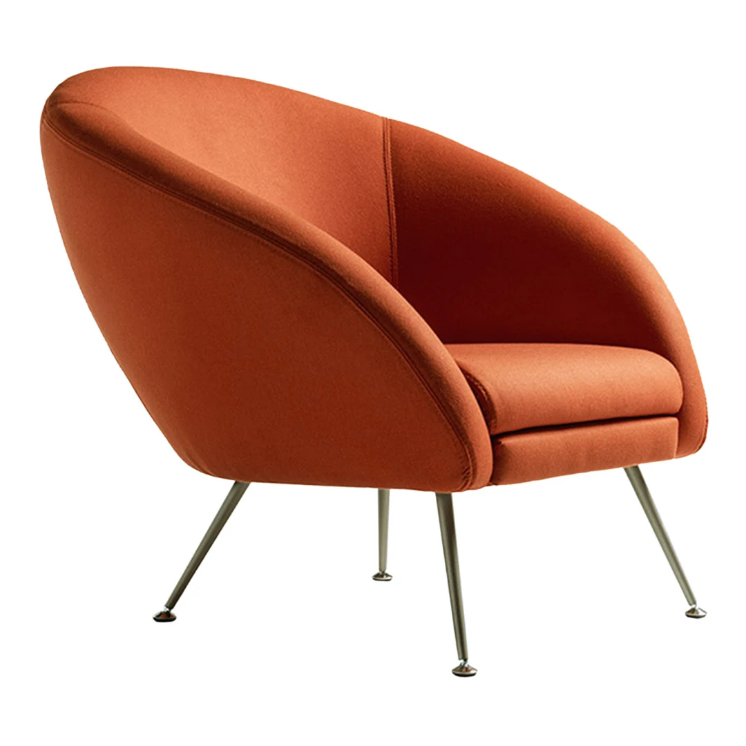 ZIGGY ORANGE ARMCHAIR BY MY_LAB