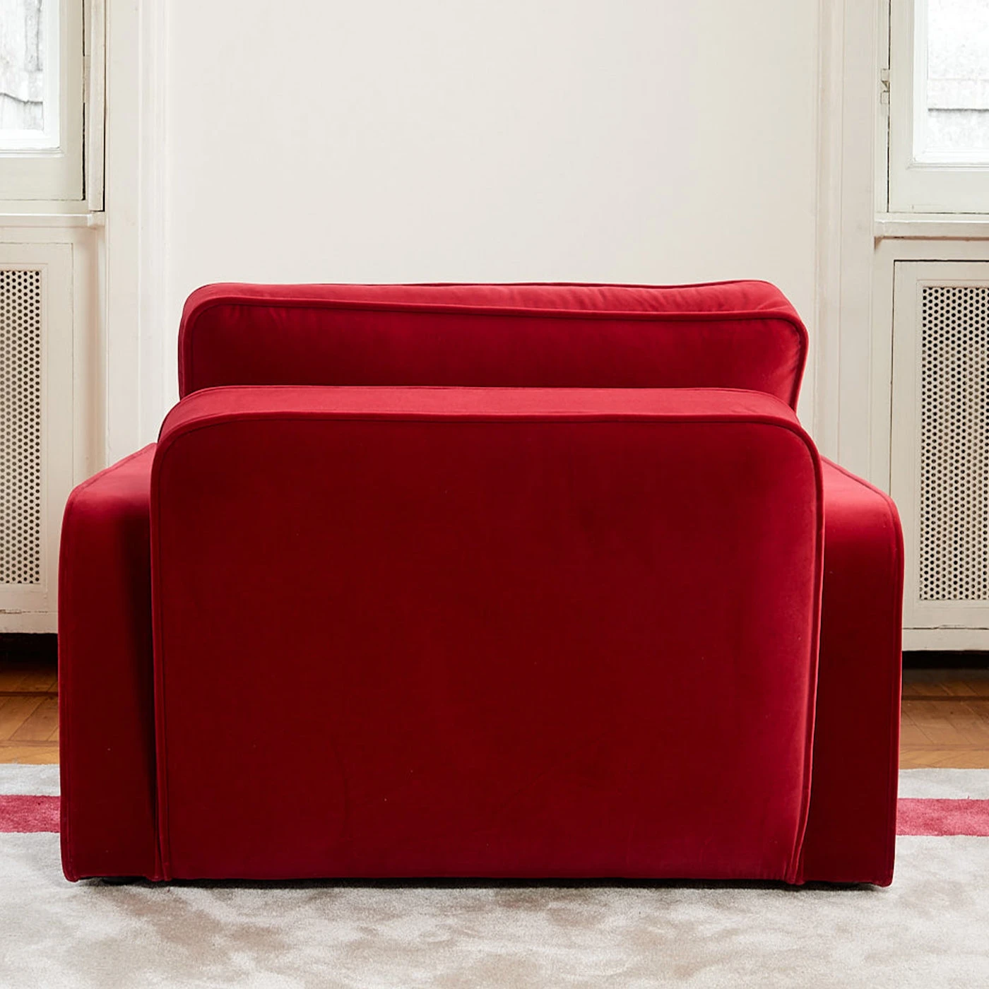 ROMEO RED ARMCHAIR